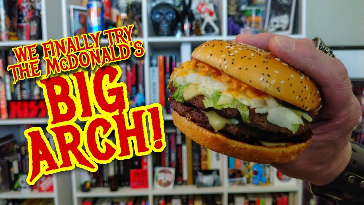 Is It Any Good? | McDonald's Big Arch Burger Review