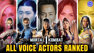 MK1 All Voice Actors RANKED (Worst To Best) - Mortal Kombat 1 (2023)