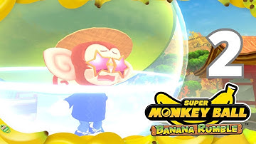 WHY DO I DO THIS TO MYSELF? | Super Monkey Ball: Banana Rumble - Part 2