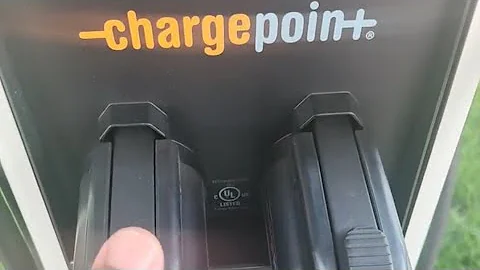 How to use a ChargePoint electric car charger! #ev #chargingstation #chargepoint