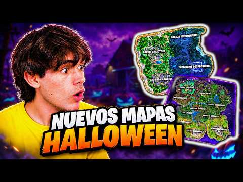 Los NUEVOS MAPAS de Halloween de Fortnite Reload son una LOCURA