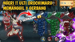 Orochimaru Triple Rashomon End Game 6 Menit ( Naruto Senki) 