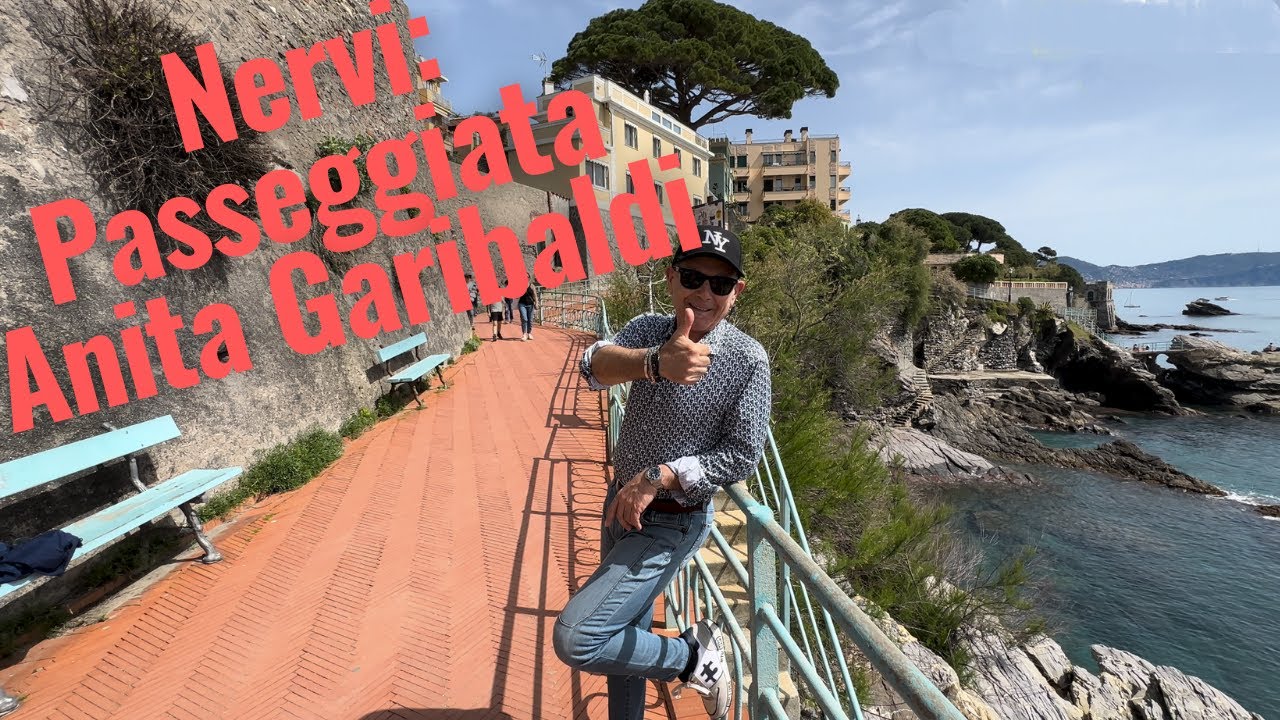 La Passeggiata Anita Garibaldi di Nervi (Ge)