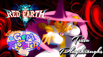 Capcom Fighting Collection- Tessa Tribute Mashup (Red Earth/Gem Fighter playthrough) [FGF Chris]