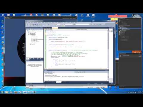 Unity3D, MonoDevelop, C#, and created a DLL