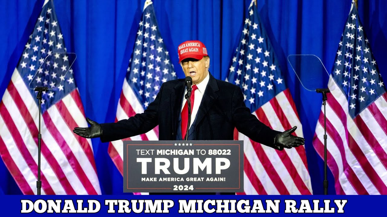 DONALD TRUMP RALLY IN FREELAND MICHIGAN - MAY 1, 2024 - YouTube