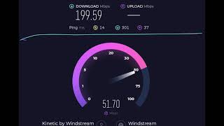 kinetic by windstream Internet speed test January 22 2025