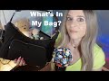 Asmr gum chewing whats in my bag  whispered