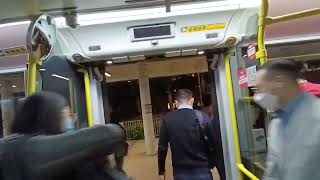 KMB K ATENU508 TK147@108落車門開關過程及山谷道報站