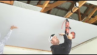 Get Stronger Joints when Hanging your Drywall Ceiling