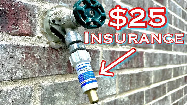 Freeze Miser faucet protector. $25 to save your plumbing!