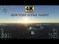 4K FS2020 New York Scenic Flights