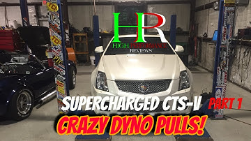 @HighPerformanceReviews 2011 MEAN CTS-V COUPE DYNO PULLS OUT OF CONTROL!