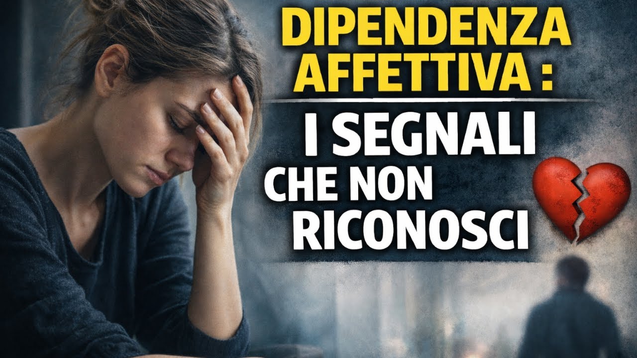 DIPENDENZA AFFETTIVA: i segnali che non riconosci