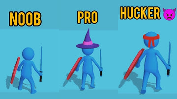 Noob vs Pro vs Hucker - Join Clash 3D