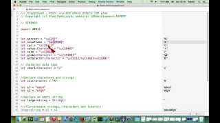 iOS Swift lesson 19 - Strings in Swift