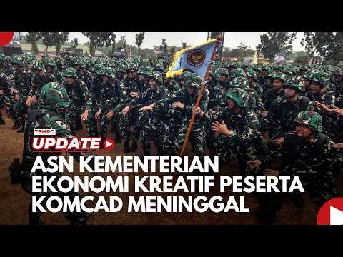 ASN Kementerian Ekonomi Kreatif Peserta Komcad Meninggal