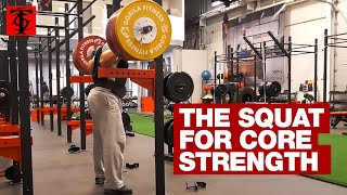 Heavy Partial Squats, Bottom-Up