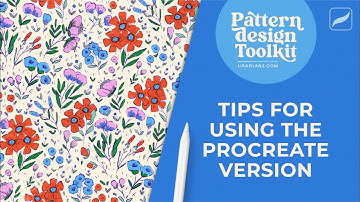 Tips for using the Procreate version of the Pattern Design Toolkit