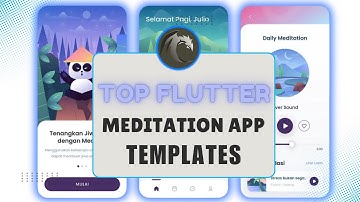 Top 8 Flutter Meditation App Templates