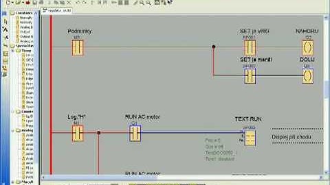 WindLGC software pro programování relé IDEC on-line režim