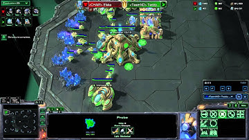 (SC2) PvT 3 Gate Proxy Robo game