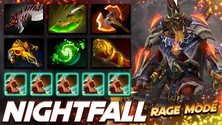 Nightfall Troll Warlord - RAGE MODE - Dota 2 Pro Gameplay [Watch & Learn]