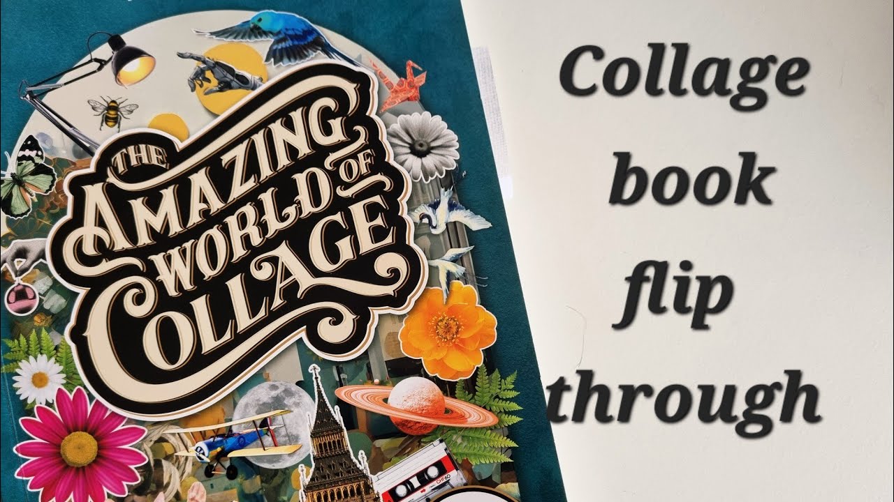 Удивительный мир книг-коллажей, полистайте их.