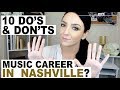 10 TIPS ON STARTING YOUR MUSIC CAREER IN NASHVILLE