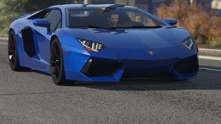 GTA5  Enhanced - Lamborghini Aventador '12 LP7004 Mod [Beta Test][Short][2K]