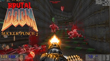 Brutal Doom v21.9.0 - Sucker Punch 2 | MAP01: Back in the Ring | 4K/60