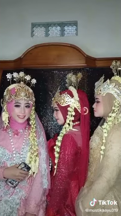 Pengantin baru bermain tik tok ,aji aidu Saputra