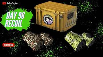Opening one CS2 case every day until I get a Gold DAY 96