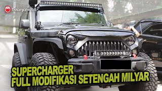 TUTORIAL BONGKAR ATAP DAN PINTU JEEP WRANGLER RUBICON