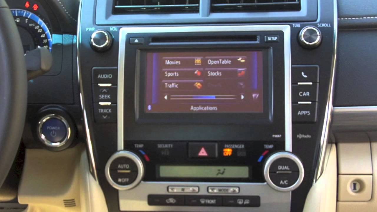 How to Use Entune StepbyStep Instructions YouTube