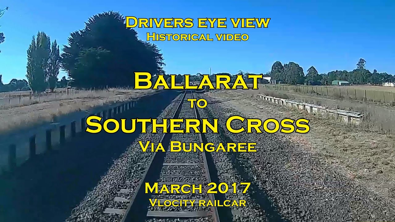 Drivers eye view, Ballarat to Southern Cross via Bungaree, Mar 2017