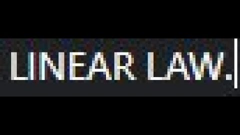 Linear Law - O Level Add Math