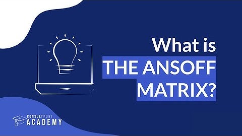 What is the Ansoff Matrix? | Long-Term Growth Strategy Course