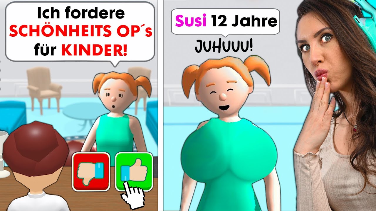 Ich legalisiere Schönheits-Operationen für Kinder! Gnu ist Präsident!