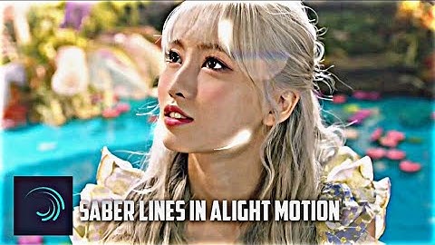 Saber Line Easy Tutorial in Alight Motion