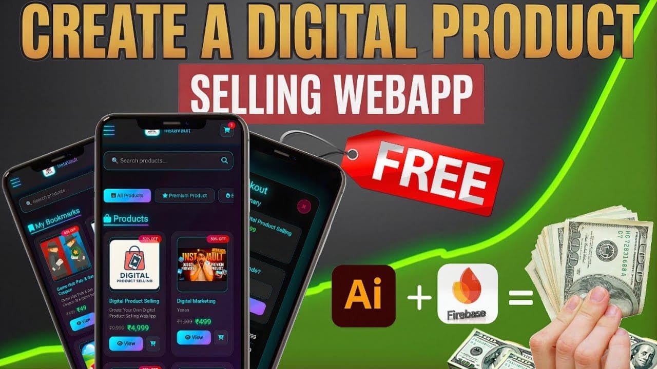 Selling Website |Digital Product Selling Website Kaise Banaye 🤑