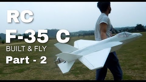Scratch Built RC F-35 Lightning II EDF jet Part-2