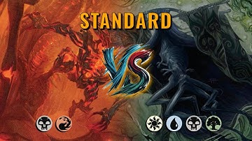 MTG Standard - Rakdos Aggro by Yhwach VS WUBG Control by shibe