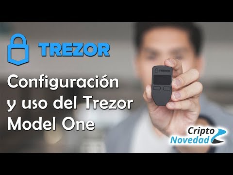 Cómo inicializar, configurar y usar el Trezor one - Tutorial