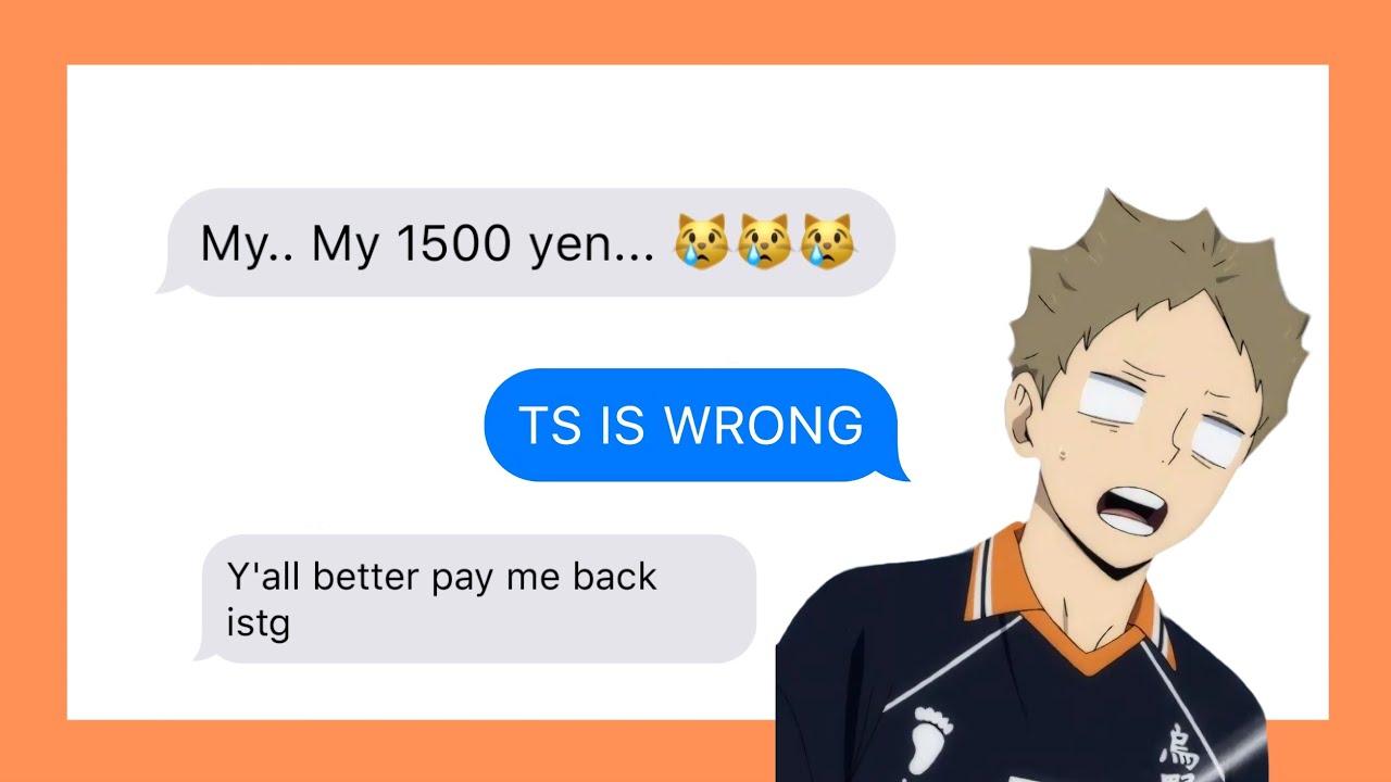 Canon meets fanon karasuno || haikyuu texts
