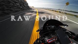 Kawasaki Ninja ZX6R | 4K POV Pure Sound Fall Ride