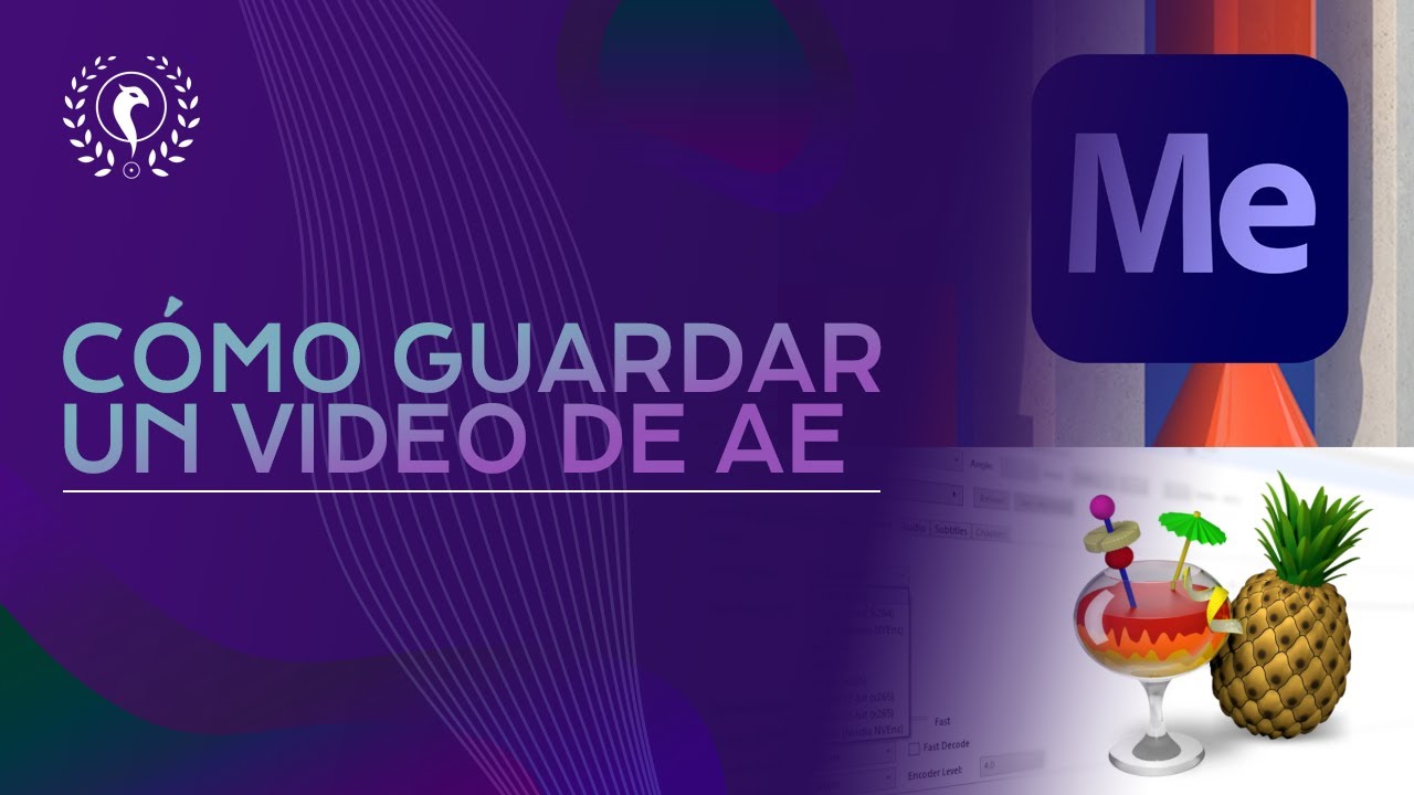 Cómo guardar un video de After Effects y comprimir con Media Encoder o