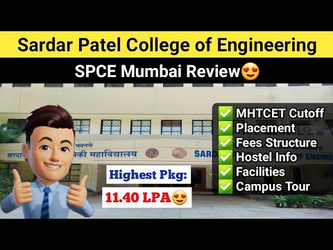 Sardar Patel College of Engineering Mumbai Review🔥: Cutoff, Placement ...