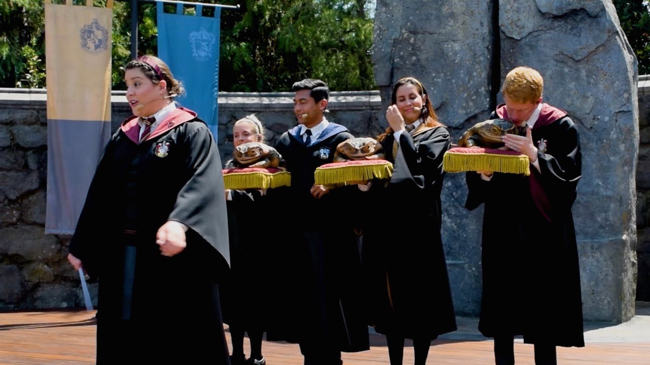 Hogwarts Frog Choir Live Show, The Wizarding World of Harry Potter, Universal Studios Hollywood