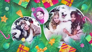 Merry Christmas Slideshow (After Effects template)